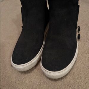 Black Suede Ankle Boots